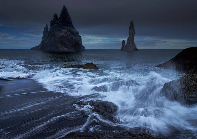 Странные пейзажи Исландии...
