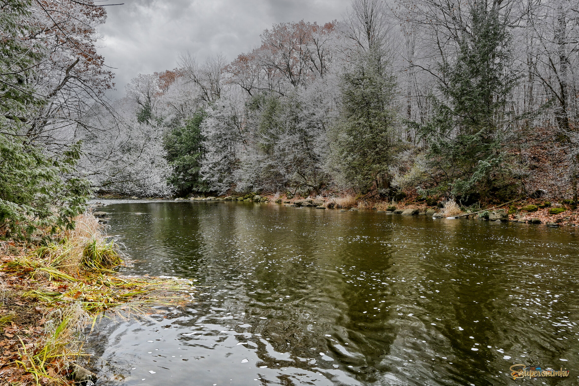 Бежит в лесу ручей