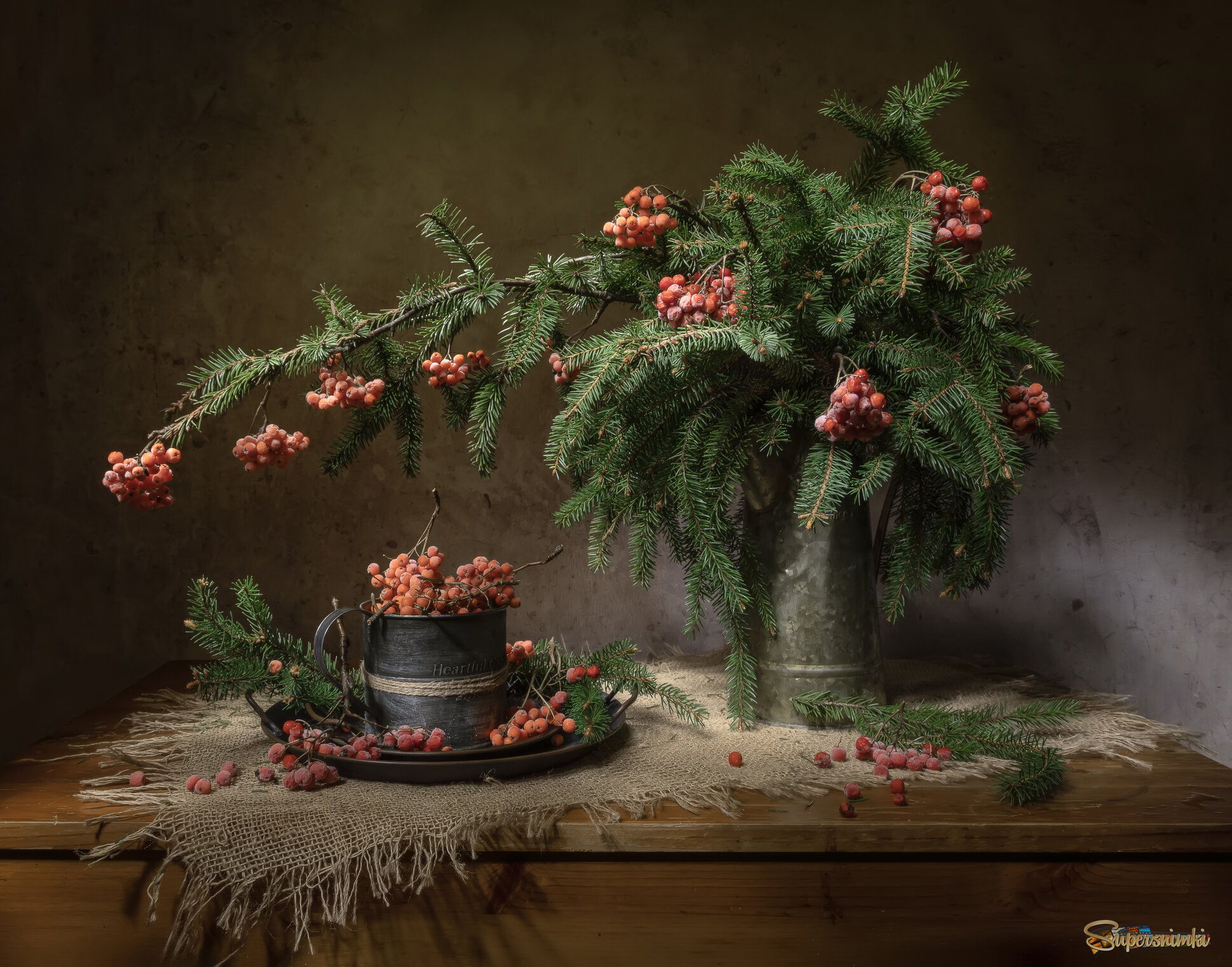 Зимняя рябина...