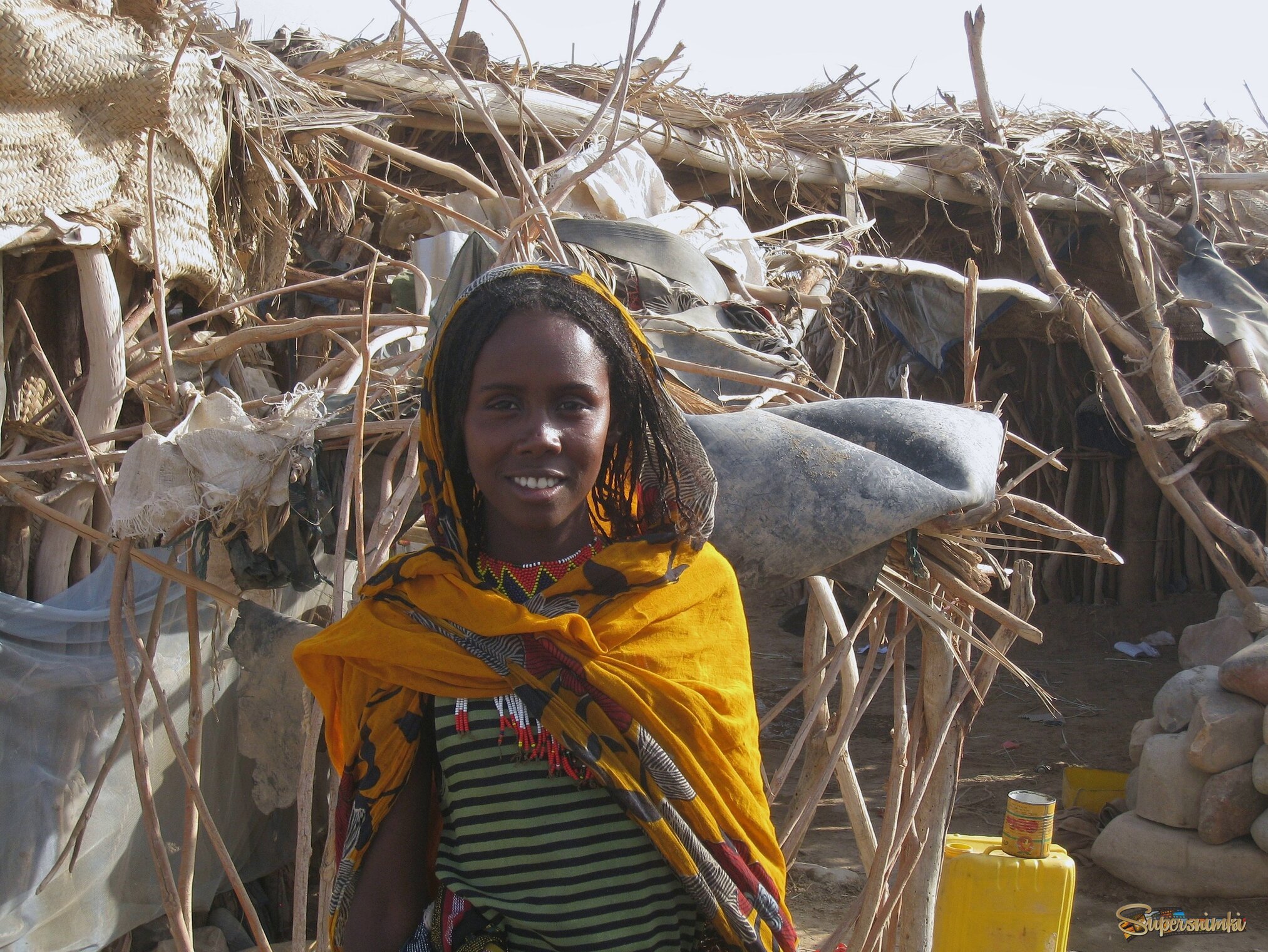 Афарская девушка.