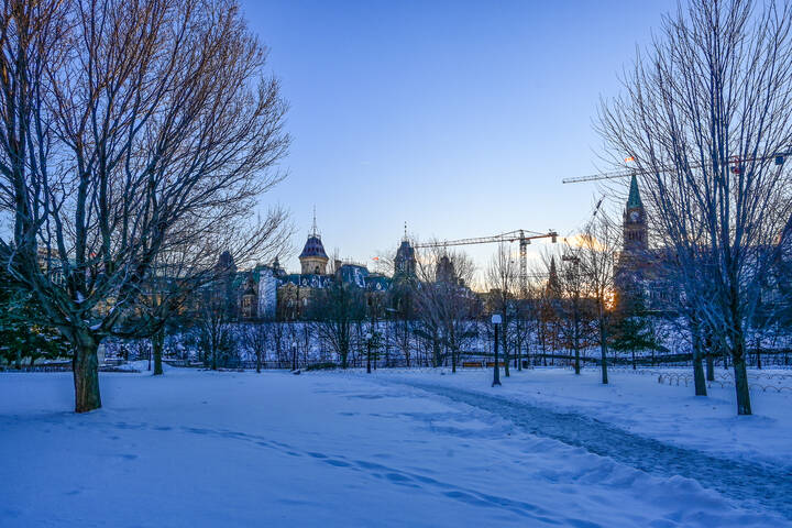 Идя за заходящим солнцем