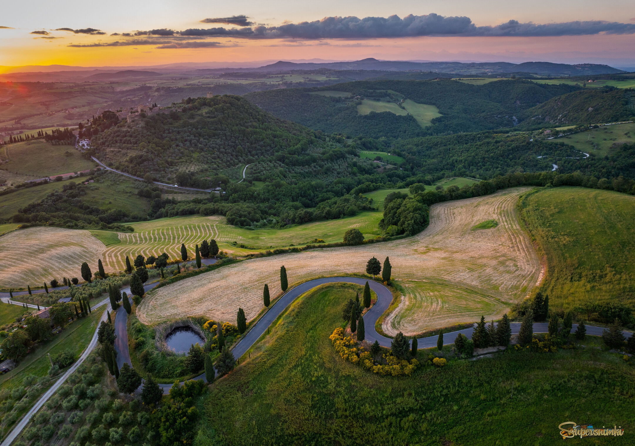 Вечерние поля