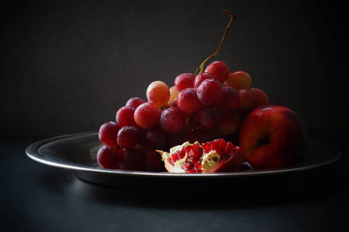 На тарелочке