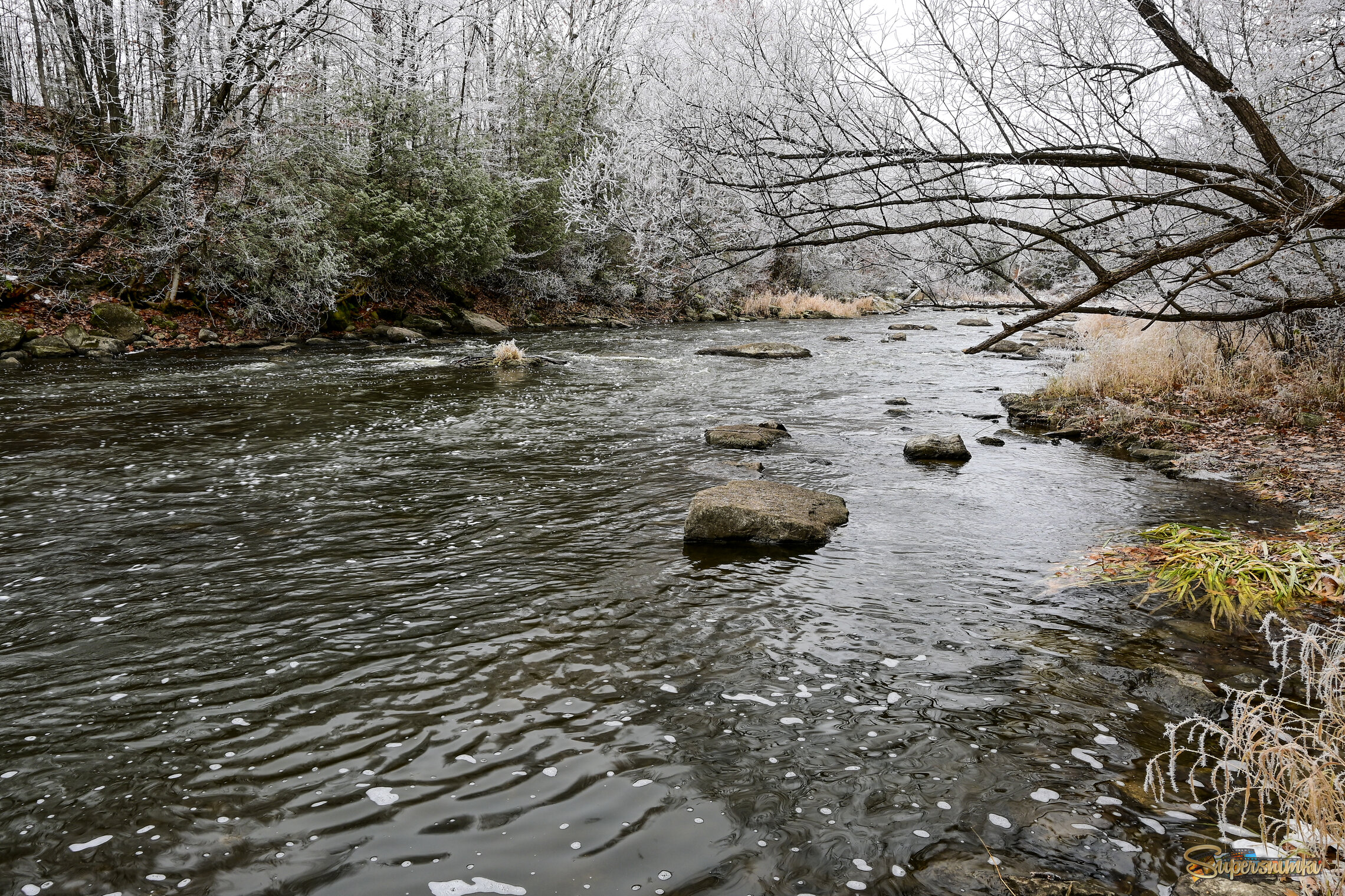 Мир заиндевелый