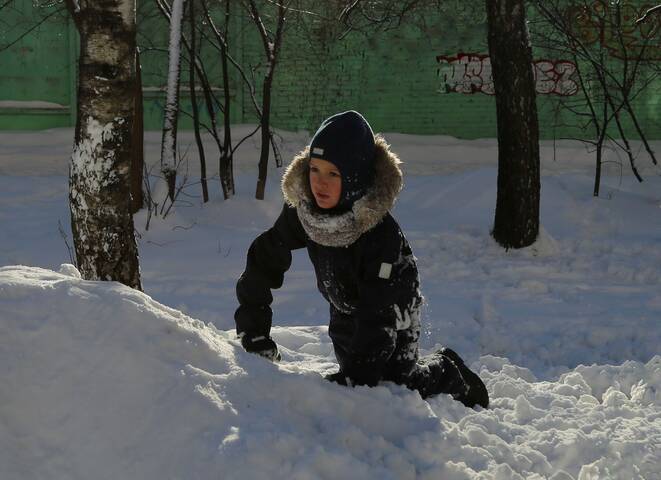 Игры со снегом