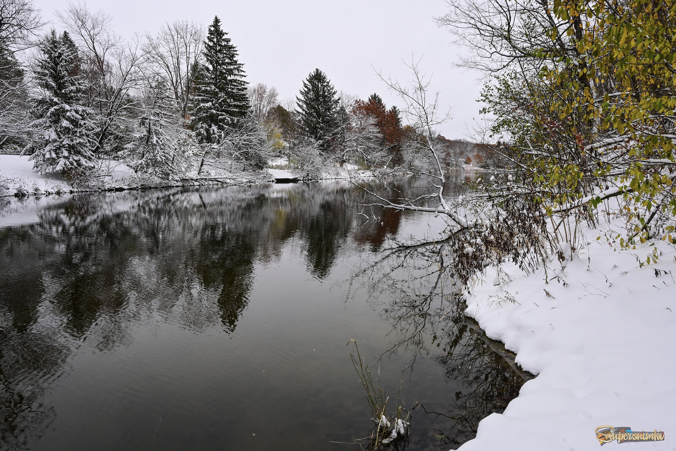 Когда выпал первый снег