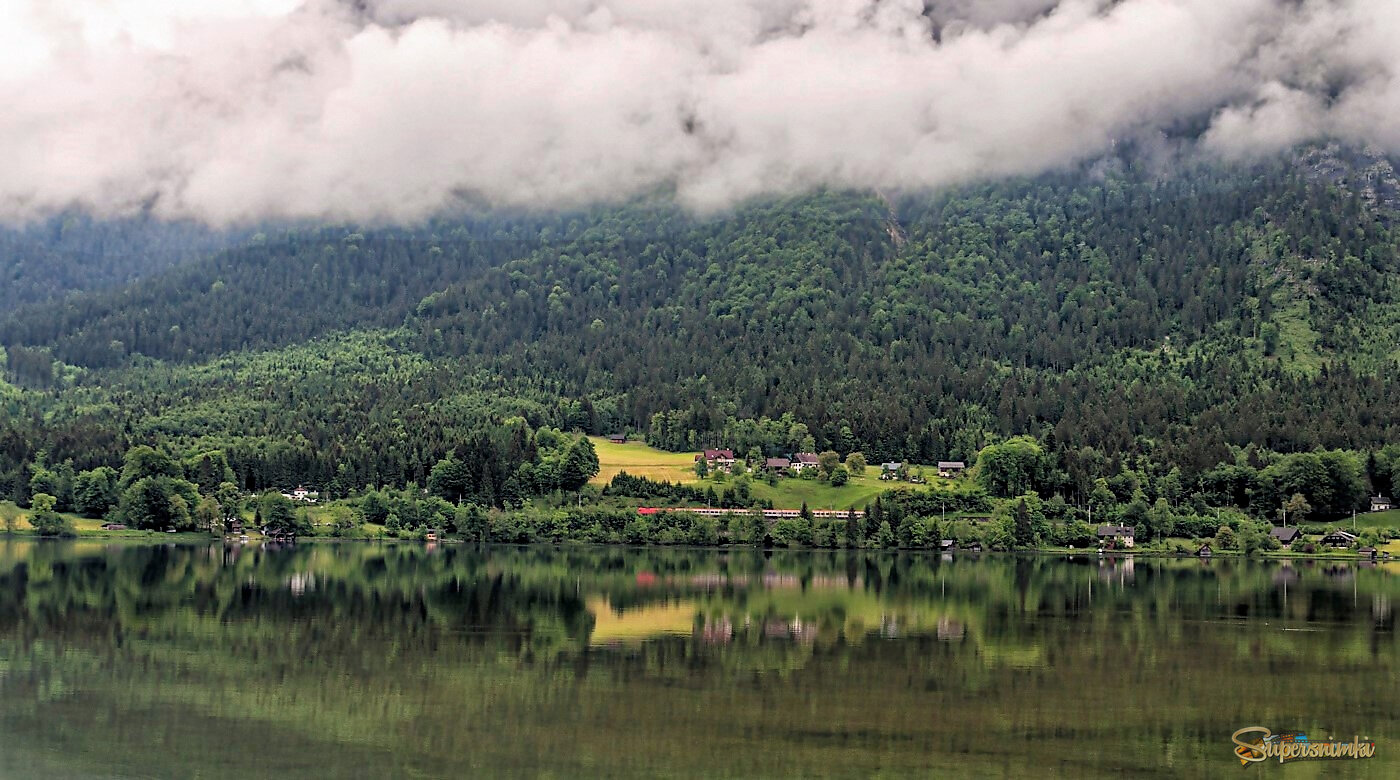 Озеро в Альпах