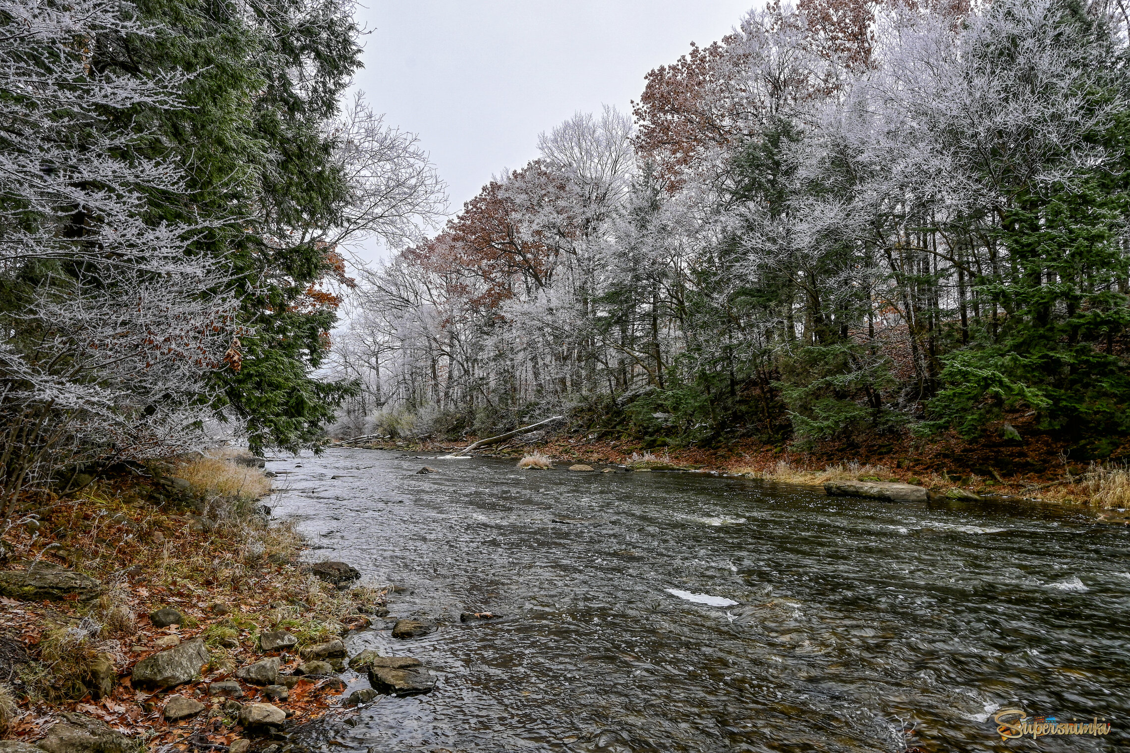 Зиму встречают по разному.