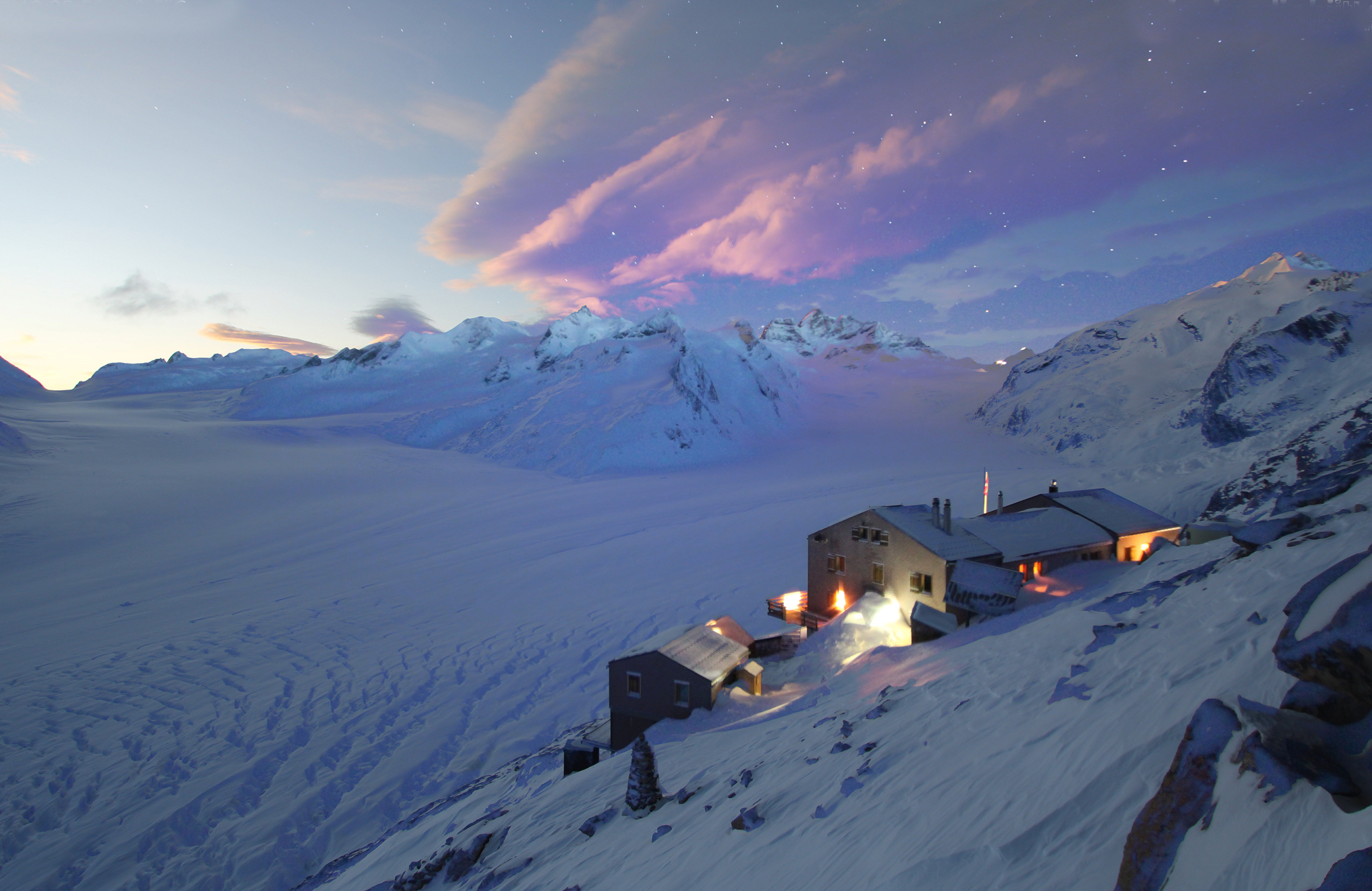 Горный приют.