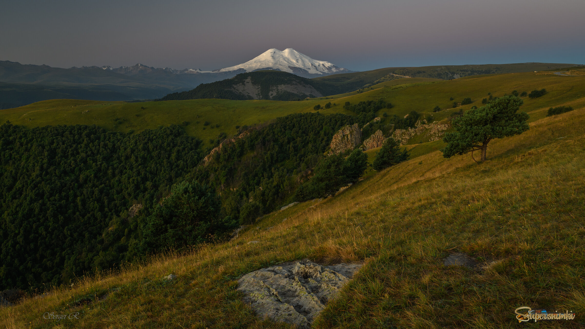 Утро Приэльбрусья...