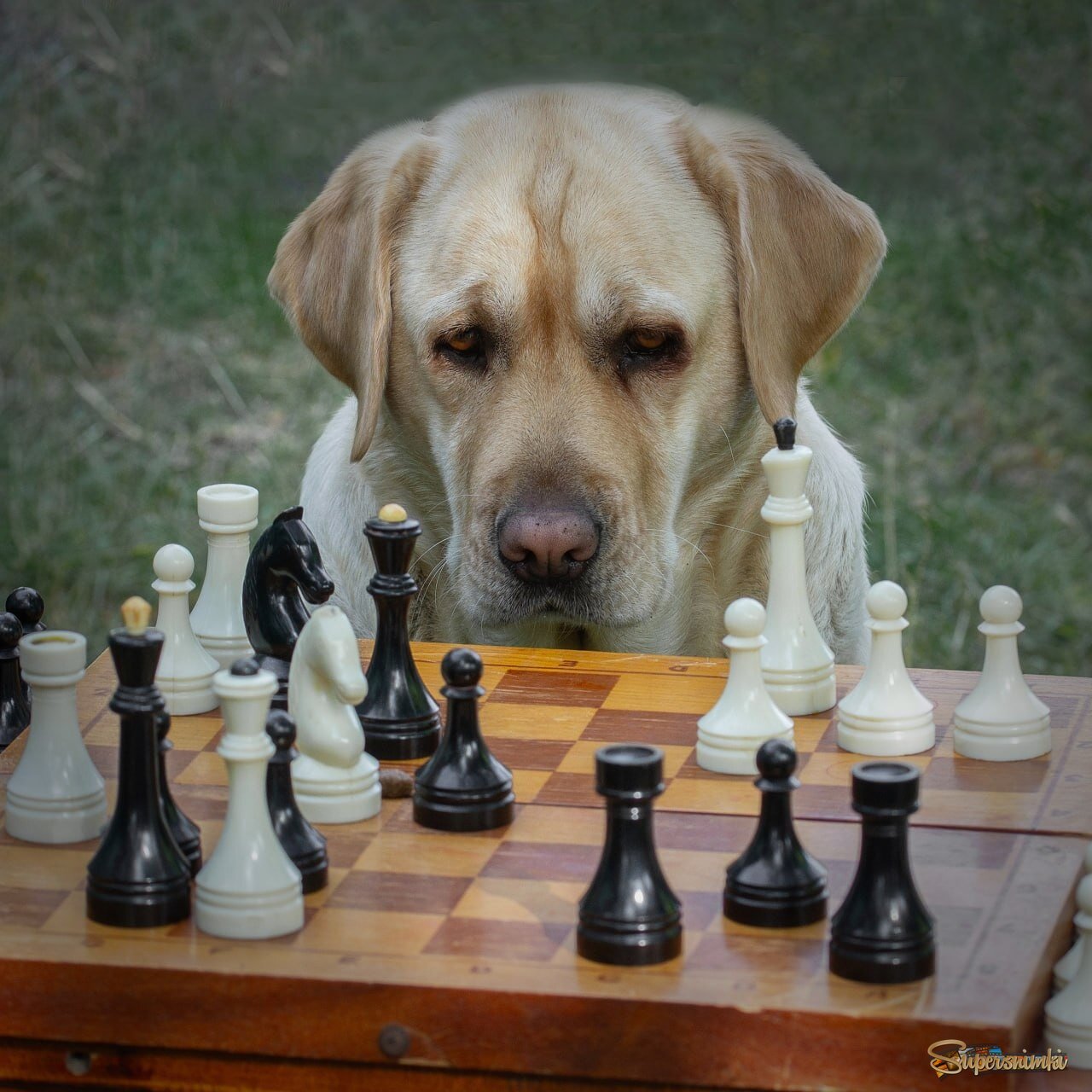 Гроссмейстер на лапах