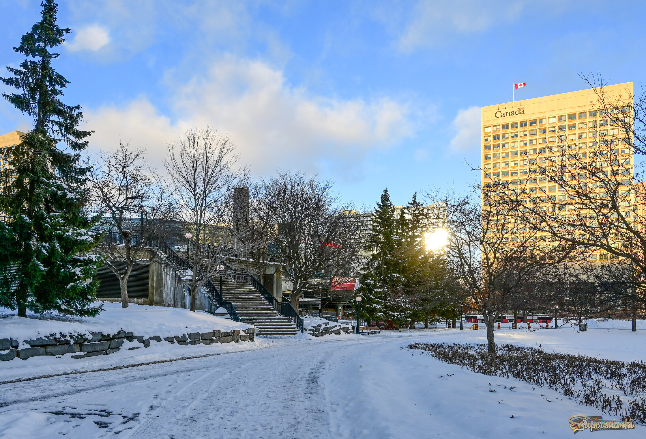 Просто вечерок на морозе