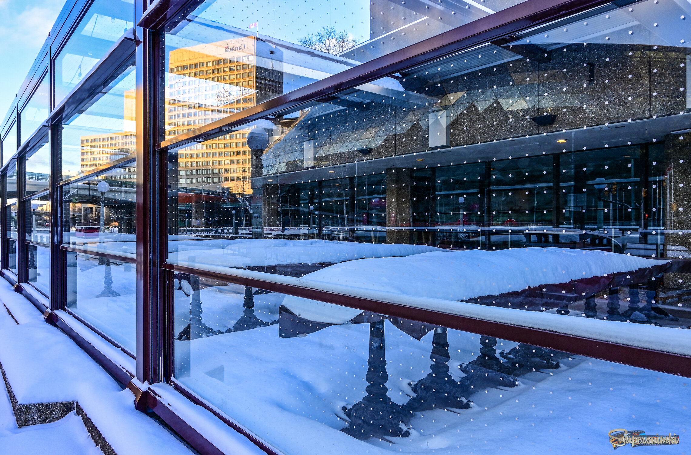 Морозное предзакатье