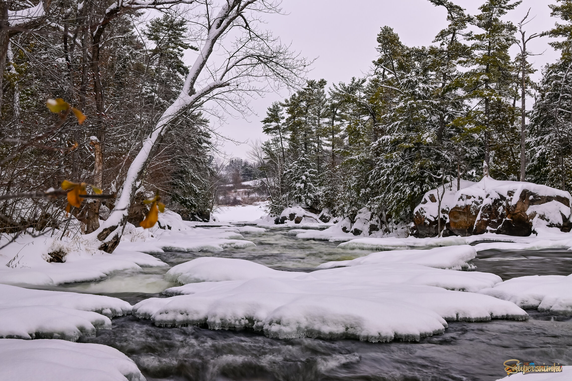 На зимних перекатах