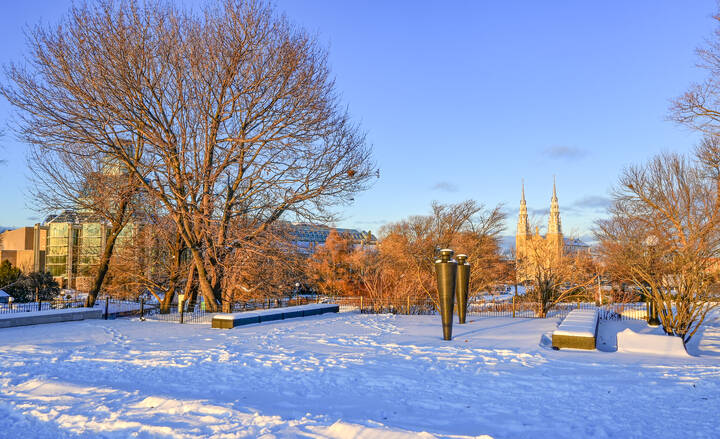 В Парке "Холм Майора"