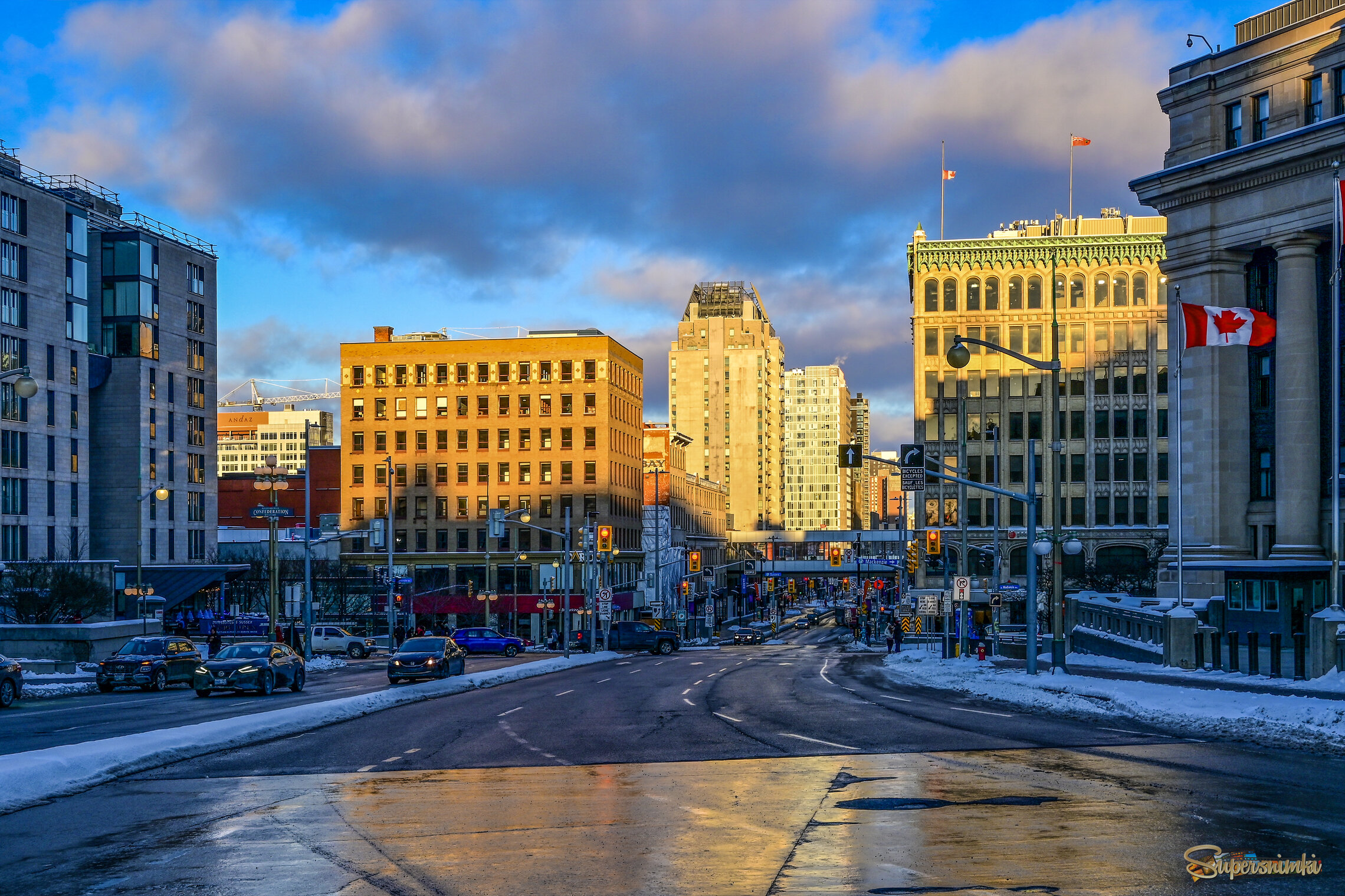Было очень холодно...