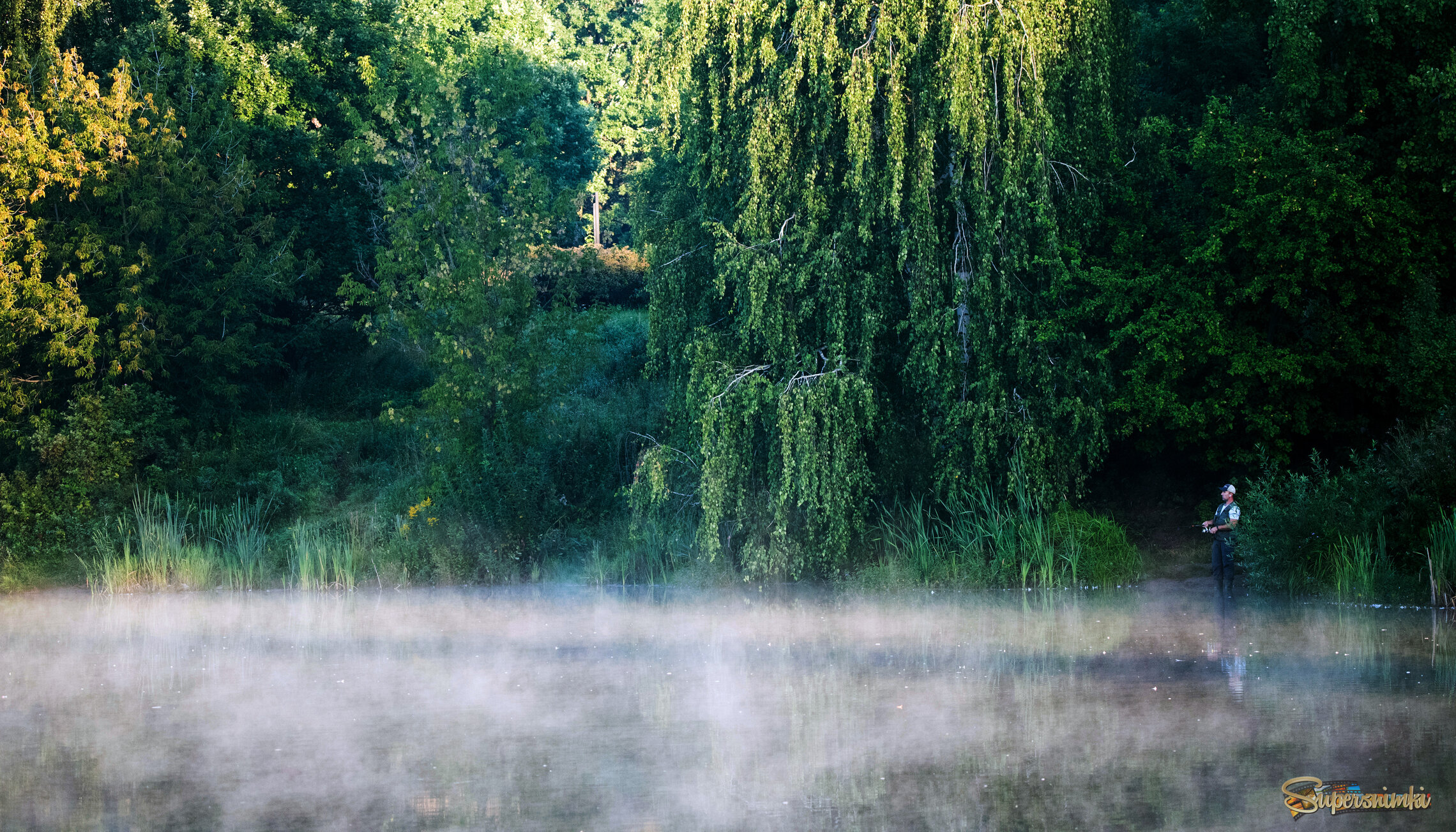 Прохладное утро.