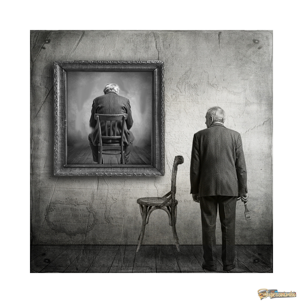 автопортрет  художника интроверта