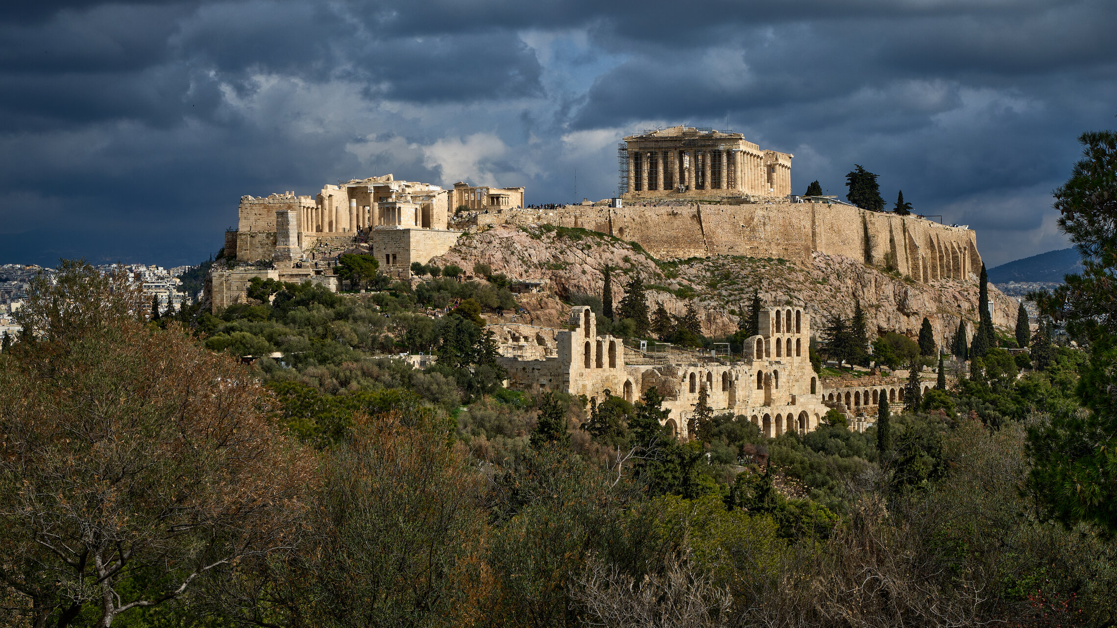 Афины...