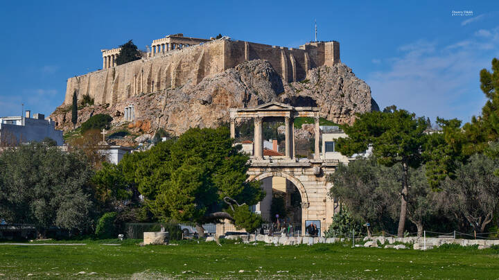 Афины...