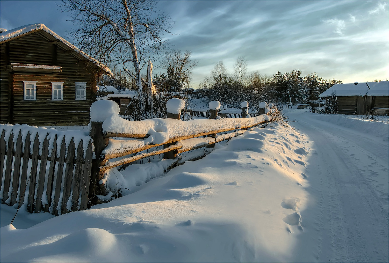 Деревенский пейзаж