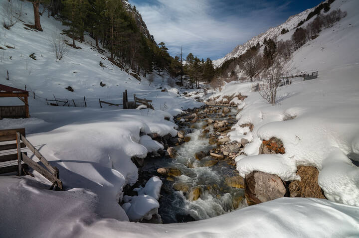 Ущелье Терскол
