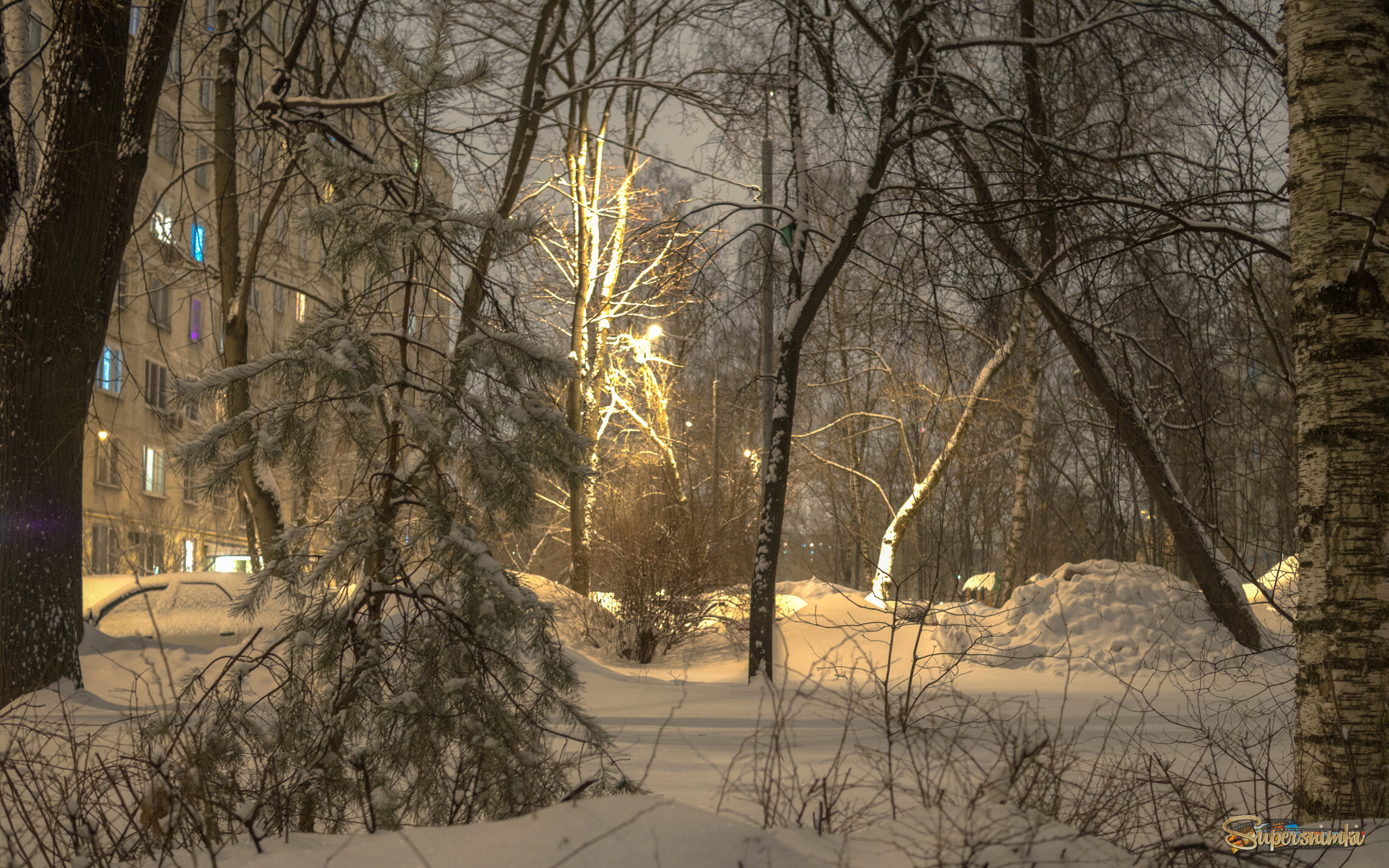 городская зарисовка
