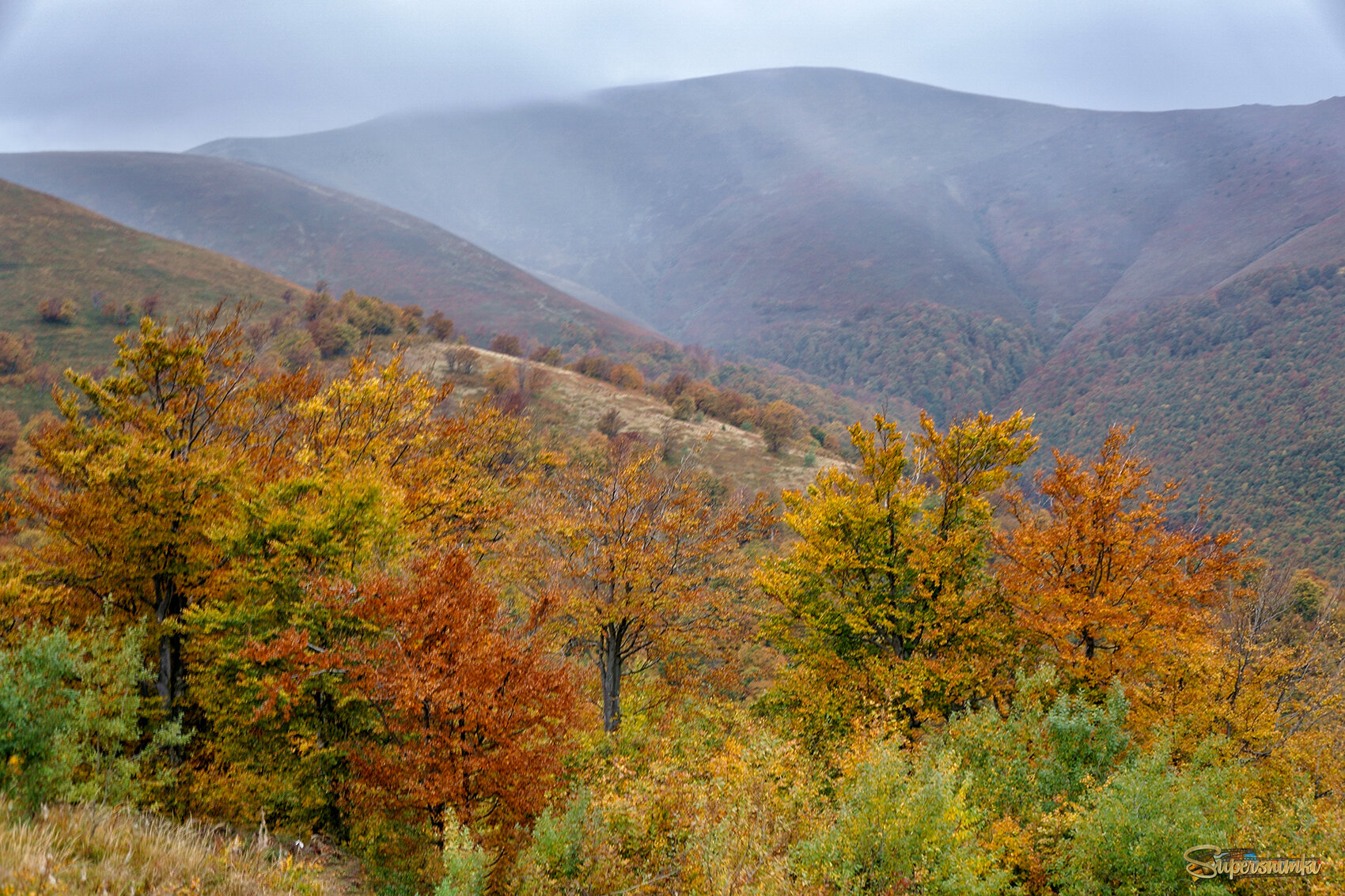 Высоко в горах 1700м