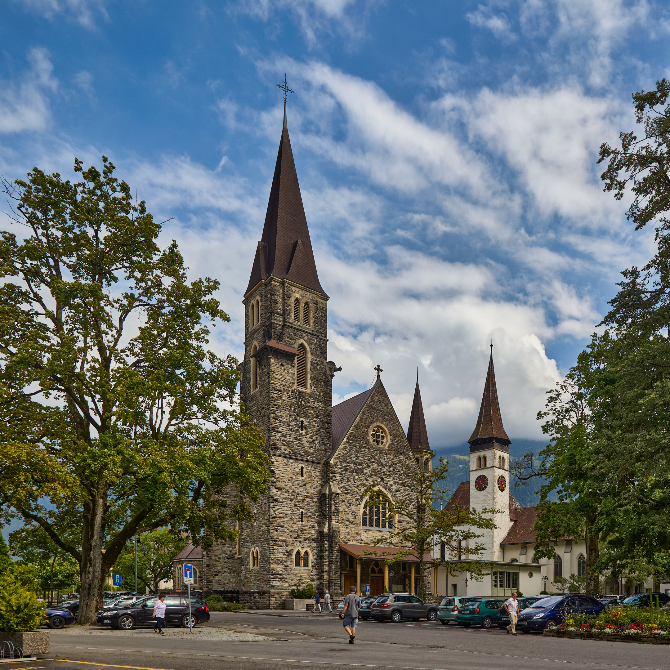 Замковая церковь Интерлакен...