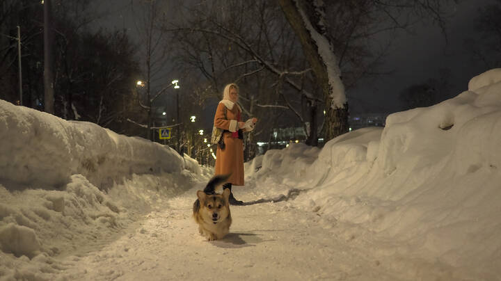 Зимний Вечер в Городе