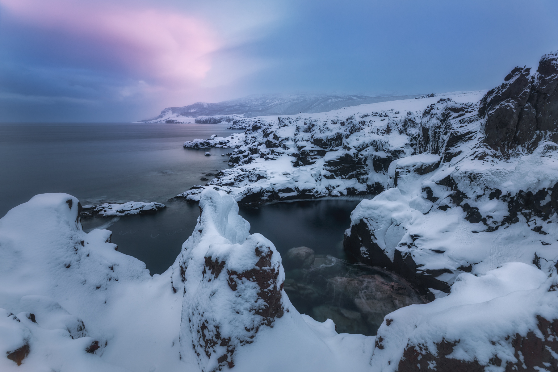 Заснеженное плато Янкито