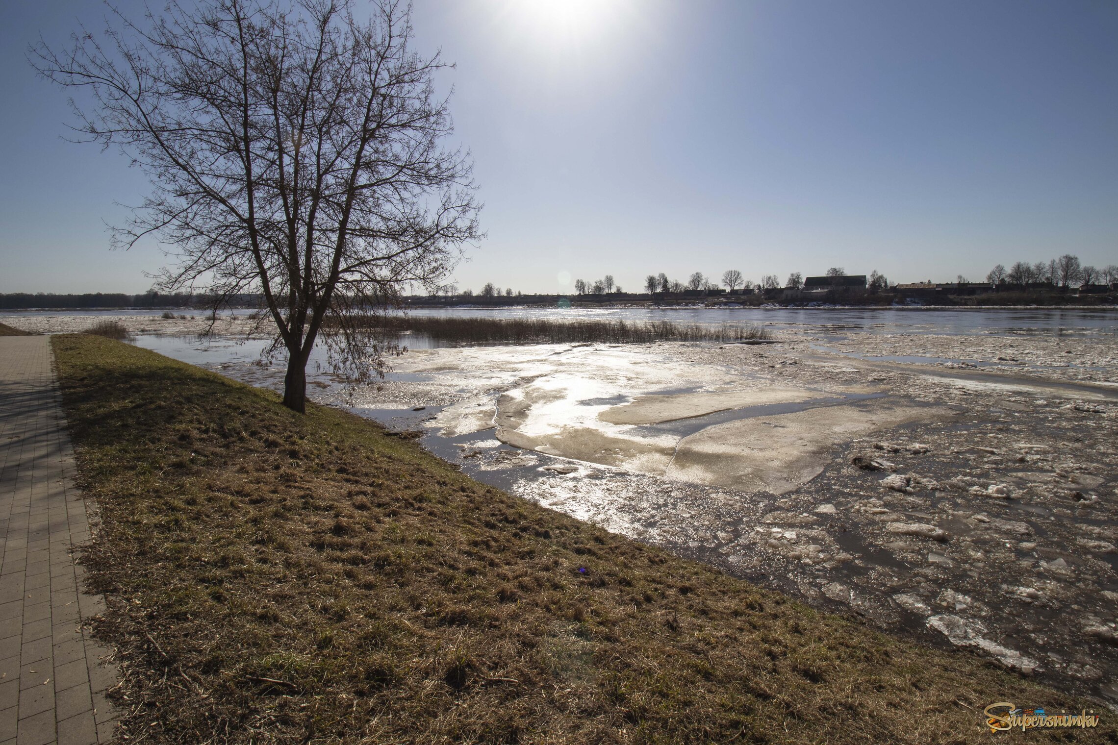 Конец ледохода.