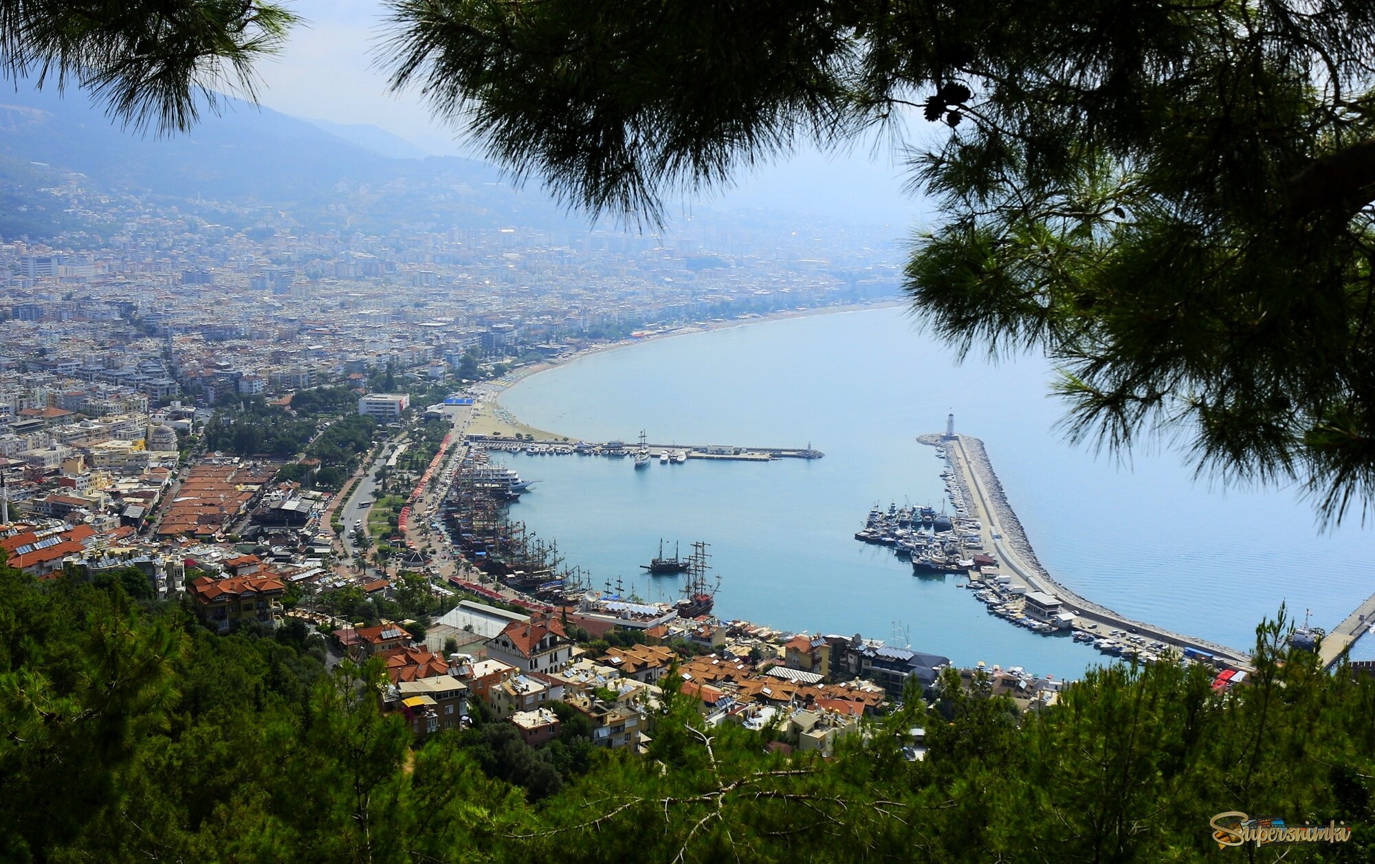 Аланья в дымке