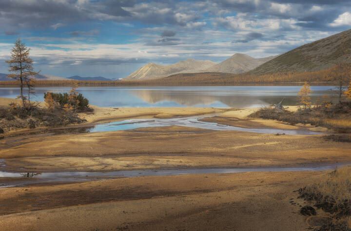 Посреди песчаных дюн