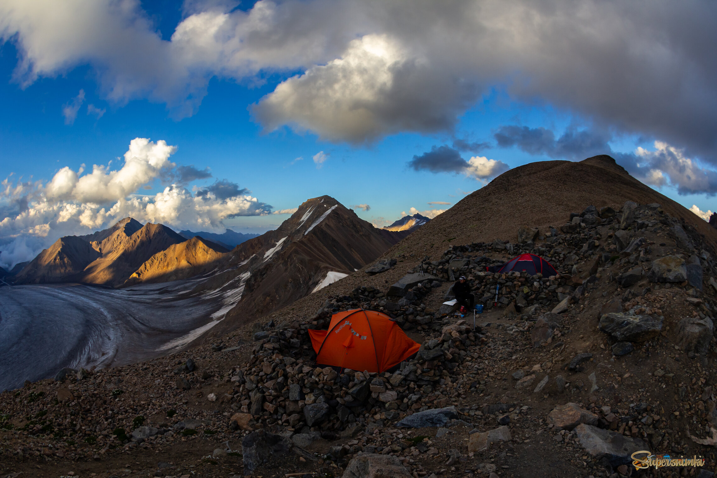 С Рыжего бугра