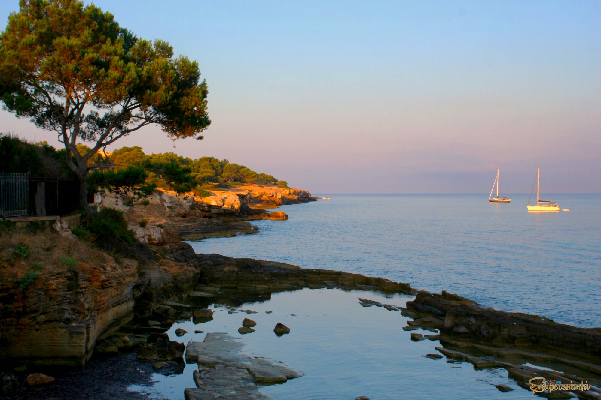 На рассвете