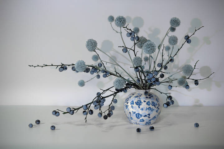 Натюрморт с тёрном и мордовником