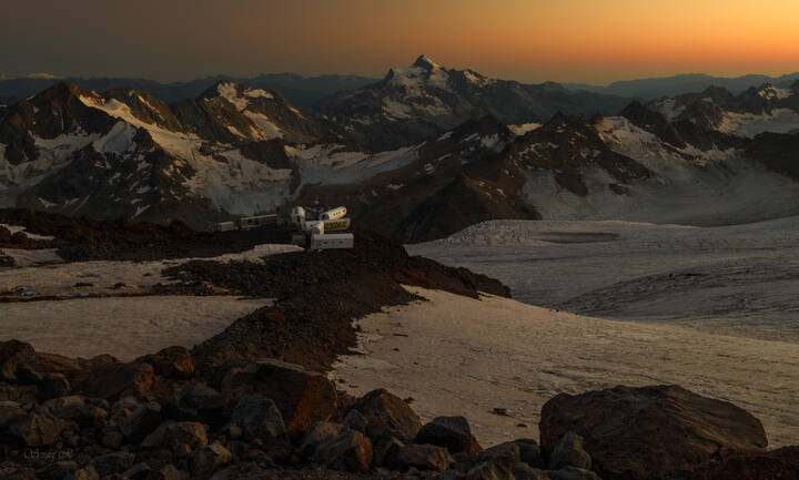 Вид на гору Штавлер.