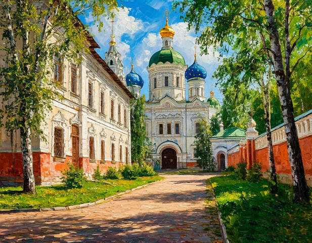 Путь к храму.