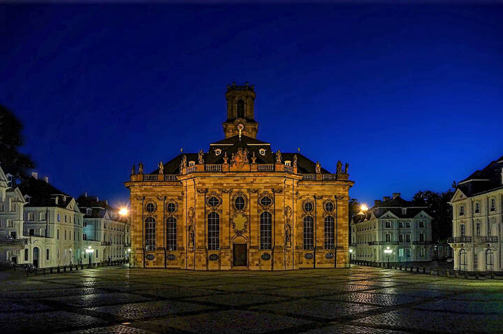 Кирха Святого Людвига  -Саарбрюкен..