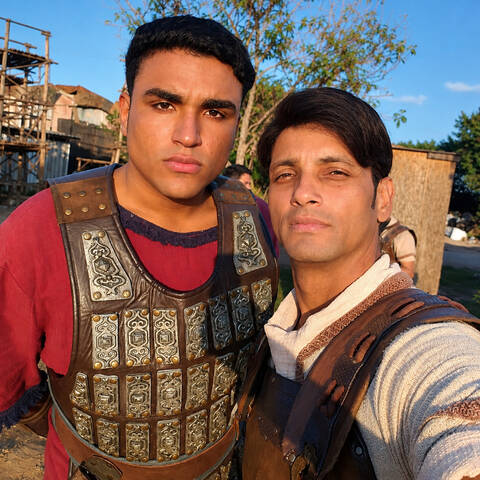 Romero Silva na Globo na novela Reis