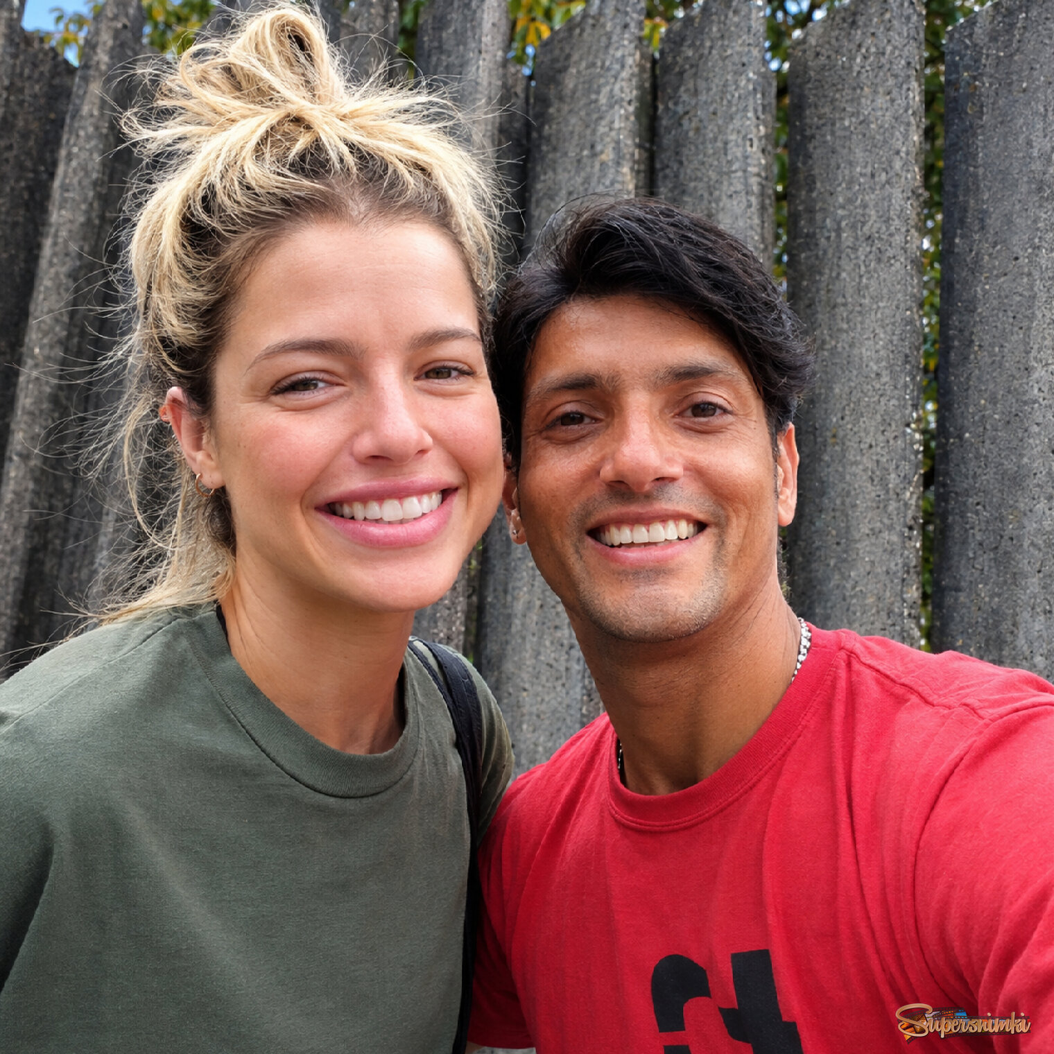Romero Silva e Agatha Moreira na Globo