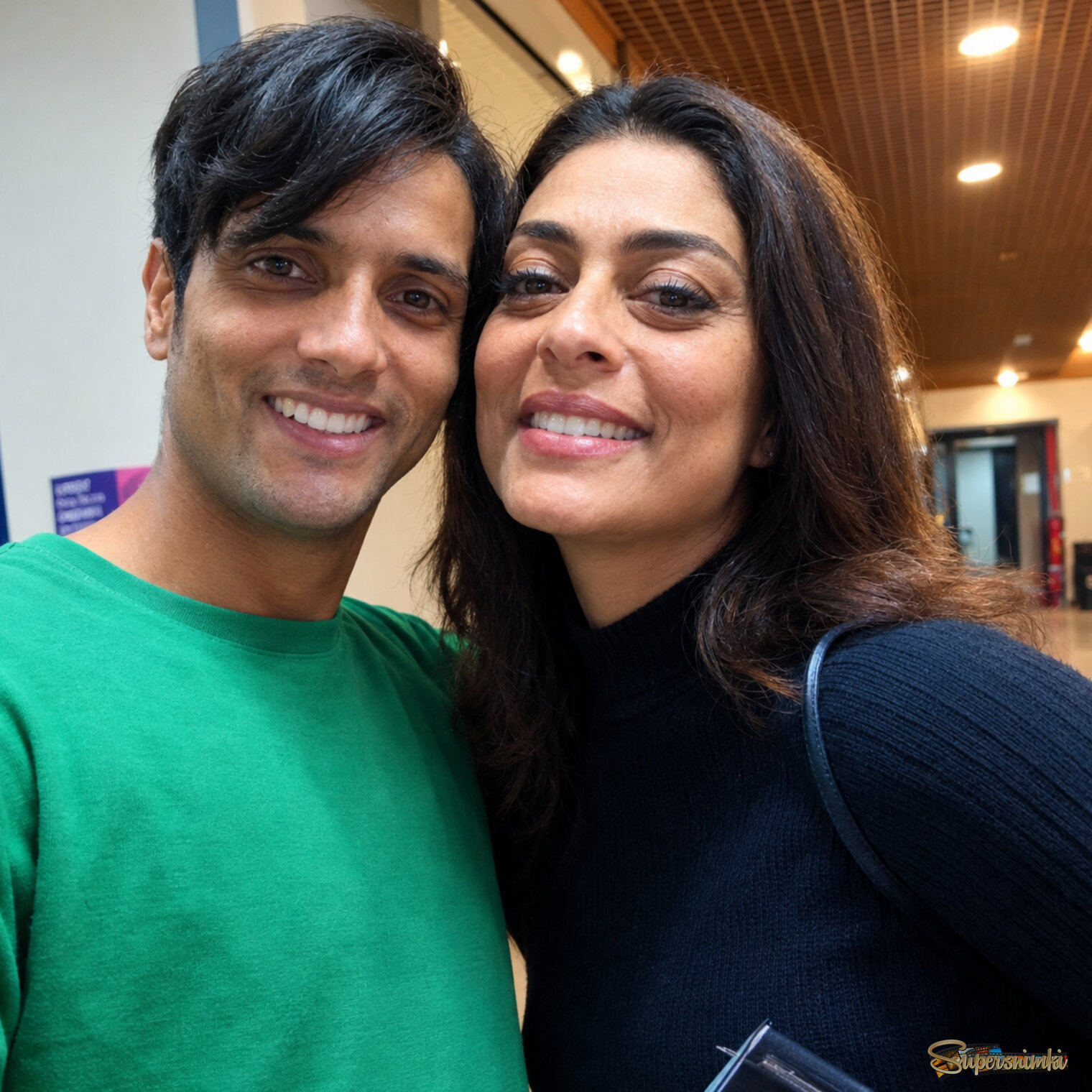 Romero Silva e Juliana Paes na Globo