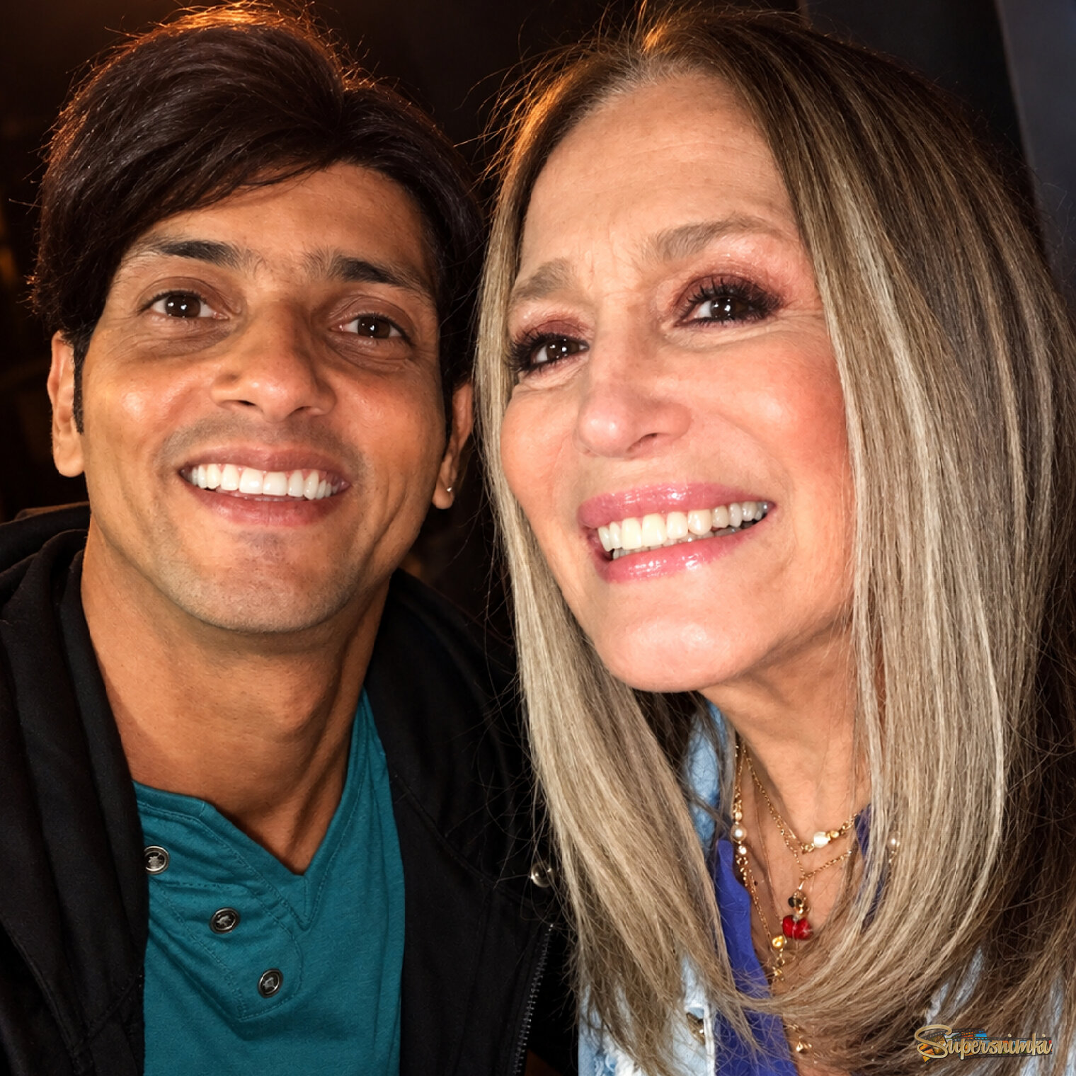 Romero Silva e Susana Vieira na Globo