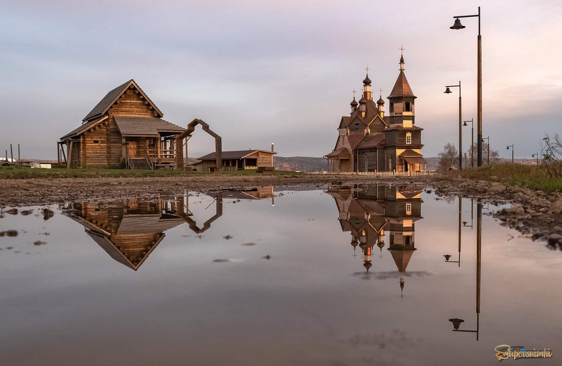 В вечернем свете