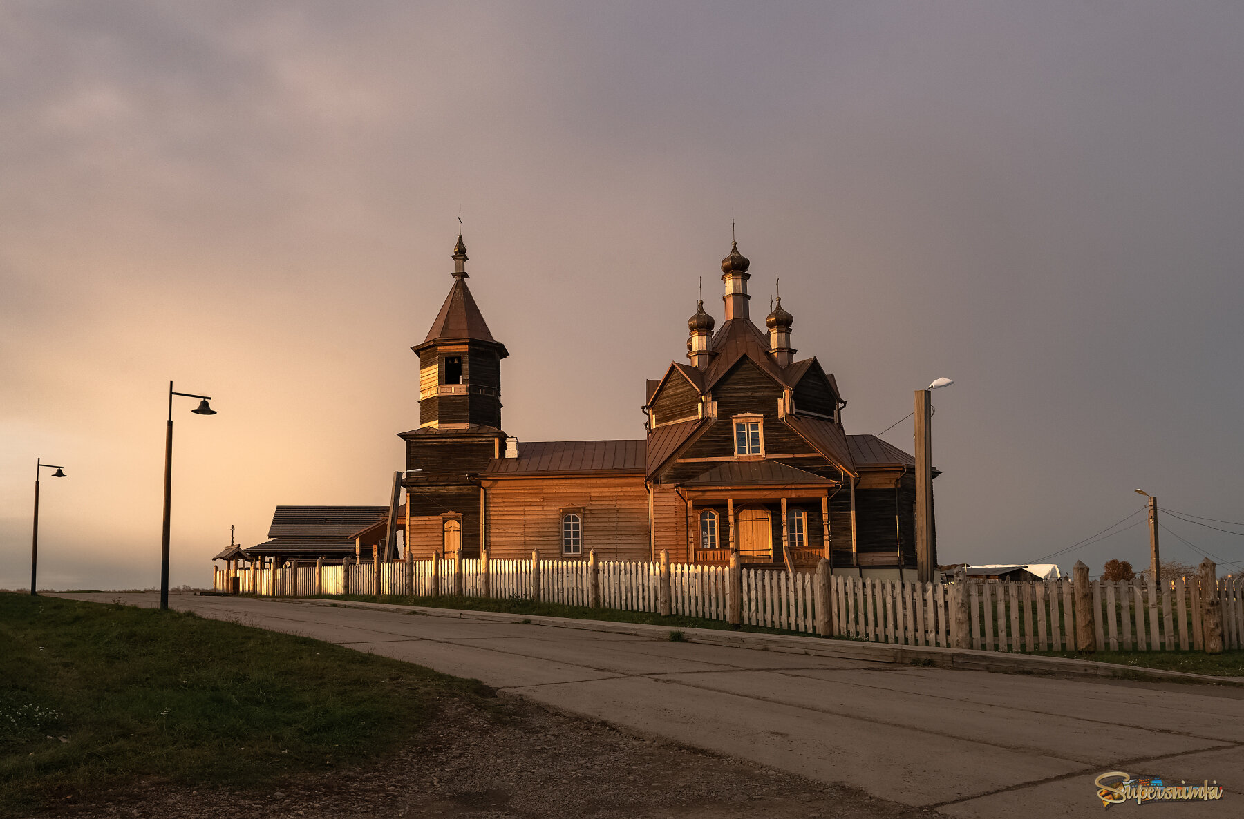 В вечернем свете