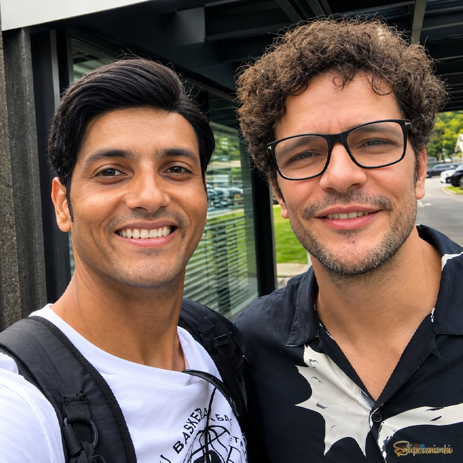 Romero Silva e Daniel de Oliveira na Globo