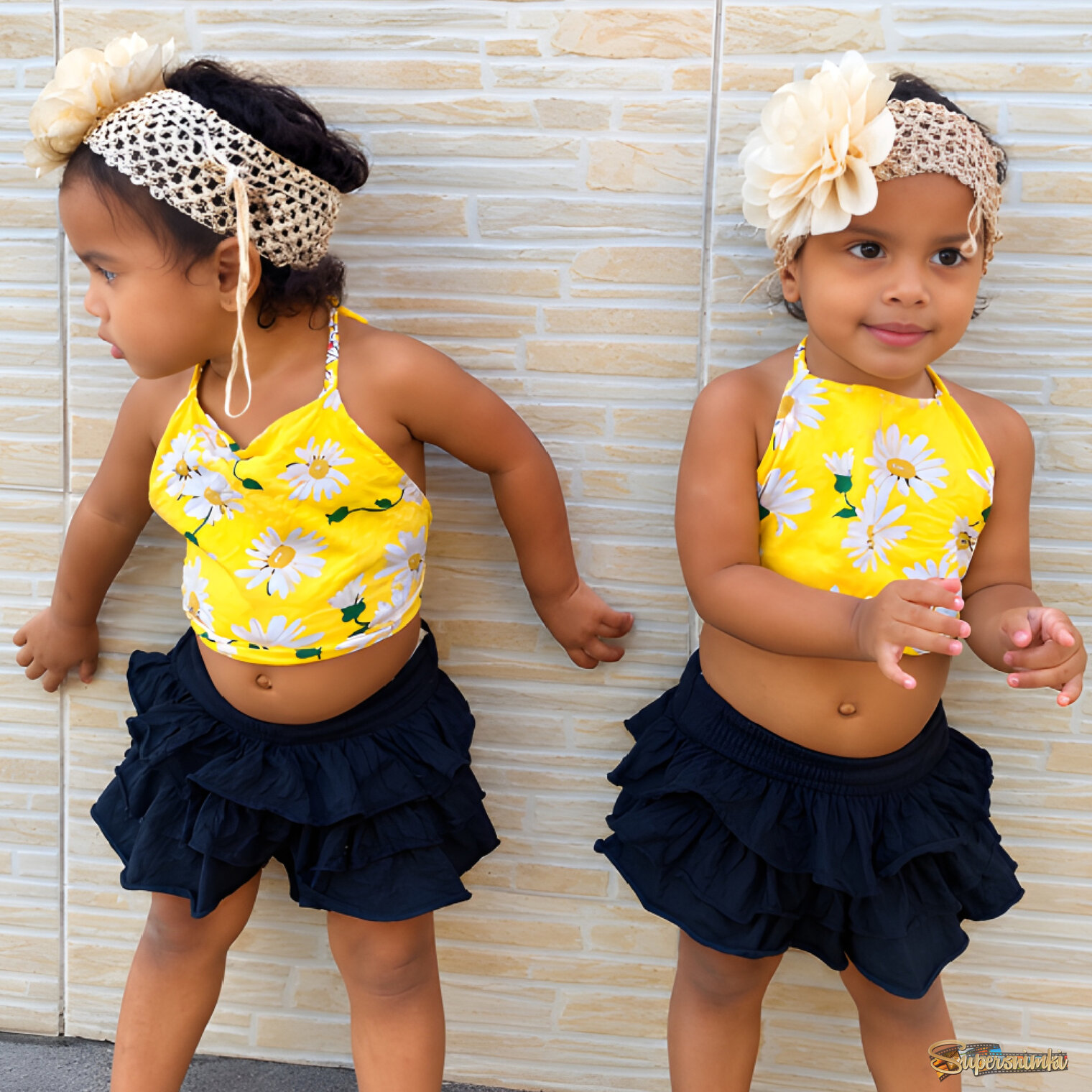 Alanna e Agatha as Gêmeas