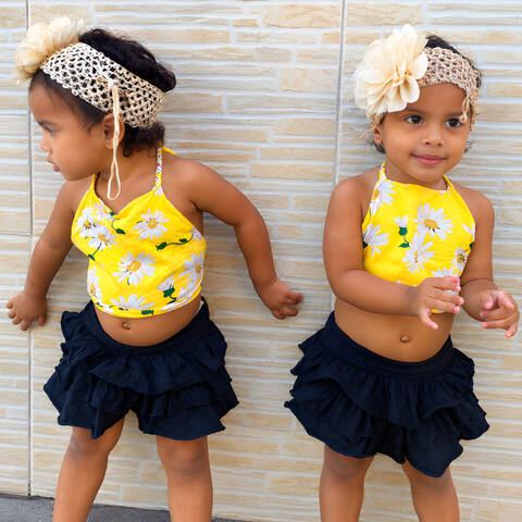 Alanna e Agatha as Gêmeas 