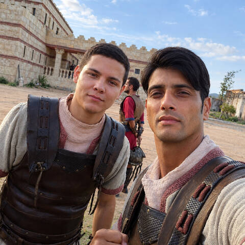 Romero Silva na Globo novela Reis